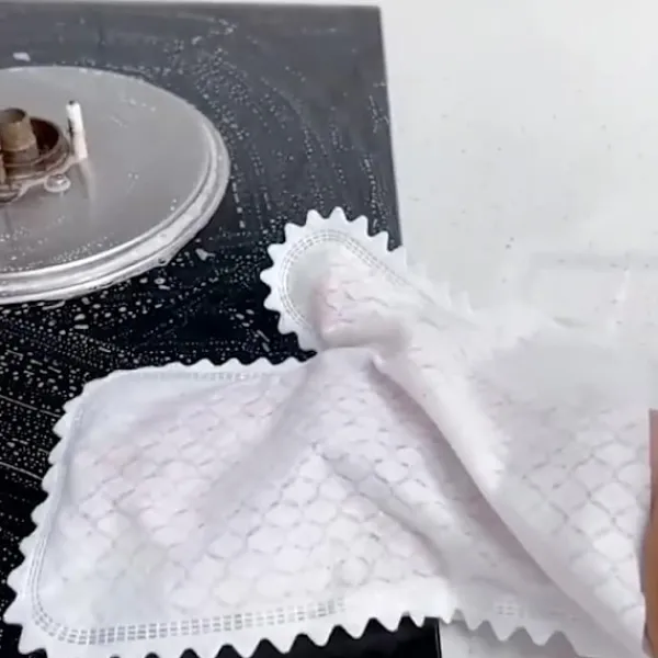 ATELA Svampar & Dukar-10 stycken förtjockade sughanddukar kan återanvändas Super Mite superfina fiberdammborttagning och sughandskar Hushållsrengöring non-woven handskar