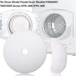 DMstore Torktumlare-25 stycken kompatibla torktumlarens avgasfilteruppsättning ersättning