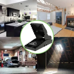 NICEGOU Skadedjur & Insekter-6 stycken Mus- och Råttfällor XXL, Kraftfull Smällfälla, Effektiv och Återanvändbar Bekämpa Gnagare och Skadedjur i Ditt Hem Eller Trädgård. Adjö Ultraljud E | Fyndiq