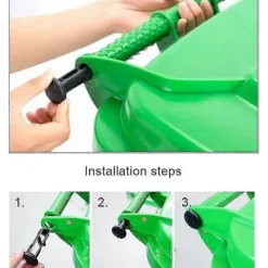 DAO Soptunnor-10 Stycken Soptunne Lock Gångjärnstappar 65mm X 18mm Plast Utomhus Soptunne Lock Tappfästen -gt [db]