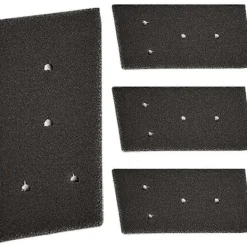 Torktumlare-4 stycken Svampfilter för Whirlpool, Torktumlare Filtermatta 481010716911 23*11.5cm