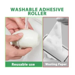 Generic Skadedjur & Insekter-2 stycken återanvändbara tvättbara luddrullar, anti-hårklädesborste, mini bärbar luddrulle, luddrulle