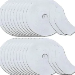 Torktumlare-30 stycken torktumlare avgasfilter, universal bärbar torktumlare luddfilter ersättning kompatibel.