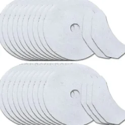 Torktumlare-30 Stycken Torktumlare Avgasfilter, Universell Portabel Torktumlare Luddfilter Ersättning Kompatibel