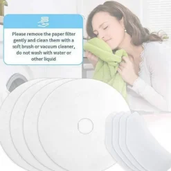 Torktumlare-30 stycken Torktumlare Avgasfilter, universal Bärbar Torktumlare Luddfilter Ersättning För Panda/