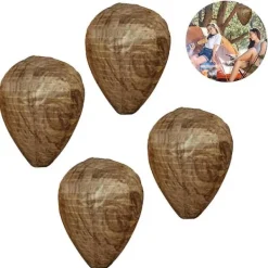 Skadedjur & Insekter-4 stycken vattentät getingbo lockbete Hängande bålgeting avskräckning Falska tyg getingbo Giftfritt bi lockbete avskräckande för hem och trädgård utomhus | Fyndiq