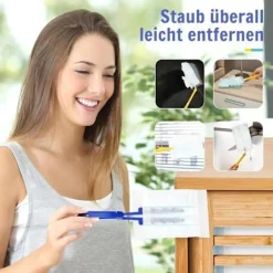 HAIKOU CHENQI Svampar & Dukar-30 Swiffer Magnetiska Dammtorkar Med 1 Handtag