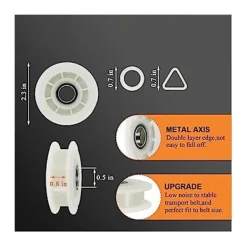 Torktumlare-4392067 Torktumlare 27 tum Reparationskit Underhållssats Inkluderar Wpw10314173 Trumma Och 661570v Och 279