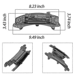 Tvättmaskiner-8183202 W10005090 Ersättningsgångjärn för tvättmaskinslucka för WP8183202 W10200695