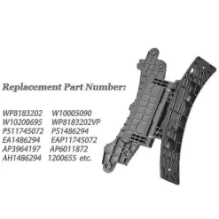 Tvättmaskiner-8183202 W10005090 Ersättningsgångjärn för tvättmaskinslucka för WP8183202 W10200695