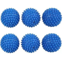 Torktumlare-6 x Blå Återanvändbara Torkbollar