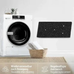 Torktumlare-2 x Filter för Bauknecht Privileg Whirlpool HX 481010716911 Torktumlare, 230 x 115 x 14 mm