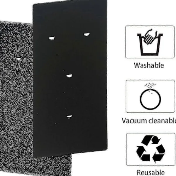DAO Torktumlare-4 X Filter för värmepumpstorktumlare - Ersättningsfilter för Bauknecht, Privileg, Whirlpool modeller Edition 0613 [DB]