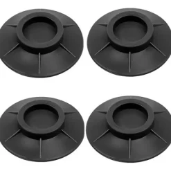 Tvättmaskiner-Anti-vibrations- och anti-vandringsmattor för tvättmaskiner, gummifötter för tvättmaskiner för att minska buller