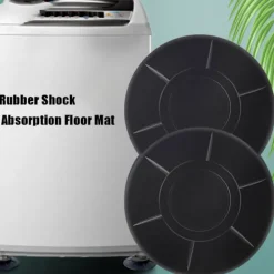 Tvättmaskiner-Antivibrationsgummifotdyna Golvmattaskydd Möbler N