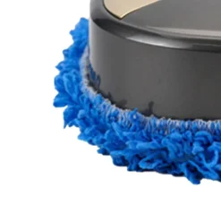 Städmaskiner-Automatisk mopprengörare ABS Inbyggt litiumbatteri Våt Torr Moppning Laddningsrobot Hem Silvergrå