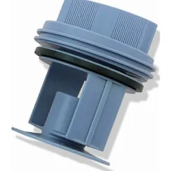 Tvättmaskiner-Avloppsplugg för Siemens Bosch WM1095/1065 WD7205 Tvättmaskin Dräneringspump Blå