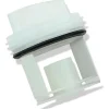 Tvättmaskiner-Avloppsplugg för Siemens, Bosch Wm1095/1065 Wd7205 Tvättmaskin Vit