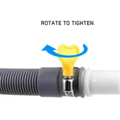 Tvättmaskiner-Avloppsslang Avloppsslang Förlängning Avloppsslang Anslutning Tvättmaskin Avloppsslang Torktumlare Avloppsslang (2 m)..