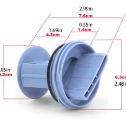 Tvättmaskiner-Avtappningsplugg för Siemens, Bosch Wm1095/1065 Wd7205 tvättmaskin{ROG}