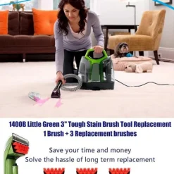 Städmaskiner-1400B Rengöringsmaskin Ersättningsdelar för 2458 1986 1425 3194 3353 3588F 3698Z Fläckborstverktyg Tillbehör A