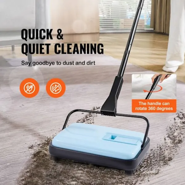 DUOKU Städmaskiner-Balanseringsmaskin--med Sweep Bredd av 170 mm-Designad för Golv och Mattor-Utrustad med en Dammsamlare