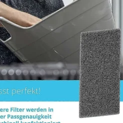 BRONZE Torktumlare-Bauknecht HX 481010354757 Torktumlare Ersättningsfilter Kit - 4-pack [BR]