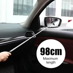 Fönsterrengöring-Bil Backspegel Torkare Fönstertvätt Rengöringsborste ROSA