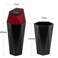 Soptunnor-Bilsoptunna sopförvaringslåda SVART