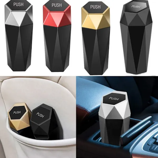 Soptunnor-Bilsoptunna sopförvaringslåda SVART