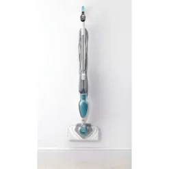 BLACK + DECKER Ångtvättar-BLACK & DECKER FSM1630-QS - Delta huvud ångmopp - 1600 W - 4 tillbehör - Vit / Vit, , grå