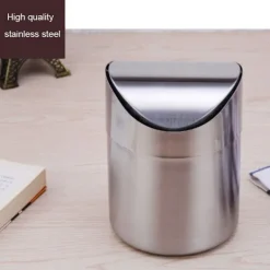 Unbranded Soptunnor-Bordskorg i rostfritt stål, kreativ mini förvaringskorg, köksbordskorg, röd