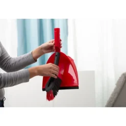 VILEDA Rengöringsmedel-Borsta med sopskanna 2-i-1 rengöringsset