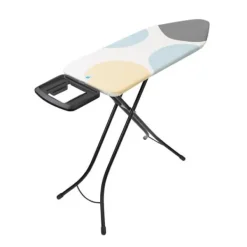 BRABANTIA Strykjärn-Strykbräda C, 124x45 cm, robust ångjärn - Spring Bubbles Vårens bubblor