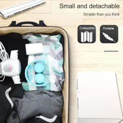 Torktumlare-Bärbar elektrisk klädtork, snabb skotork, 2 i 1 smart hopfällbar stöveltork