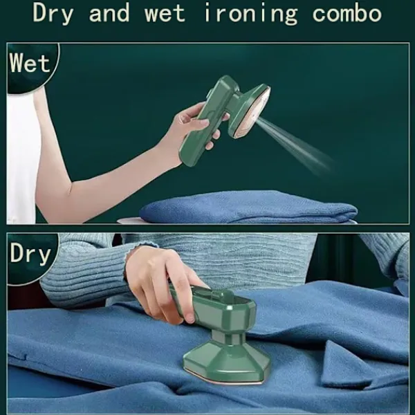 JIUSAIRUI Ångtvättar-Bärbar hem liten mini ångstrykjärn 8*10*17cm