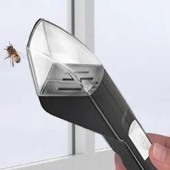 Skadedjur & Insekter-Bärbar Insektsfångare med Visare Transparent Kontaktlös Flugfångare Skopa Klämma Barn Naturleksaker Bi