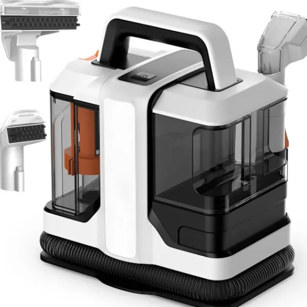 OEM Städmaskiner-Bärbar Matttvätt, 750W Effekt, 15Kpa Sugkraft, 1080ml Vattentank,Ett set