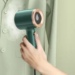 Ångtvättar-Bärbar Mini Strykmaskin, Resa Mini Ångstrykjärn, Handhållen Klädångare, Snabb Förvärmning Ånga Torr Strykning, För Hem Och Resor