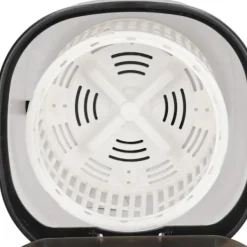 Tvättmaskiner-Bärbar Mini Tvättmaskin 4.5L Liten Turbintvättmaskin med Centrifugalkorg för Resor Lägenhet Husbil 100 till 240V Vit EU-kontakt