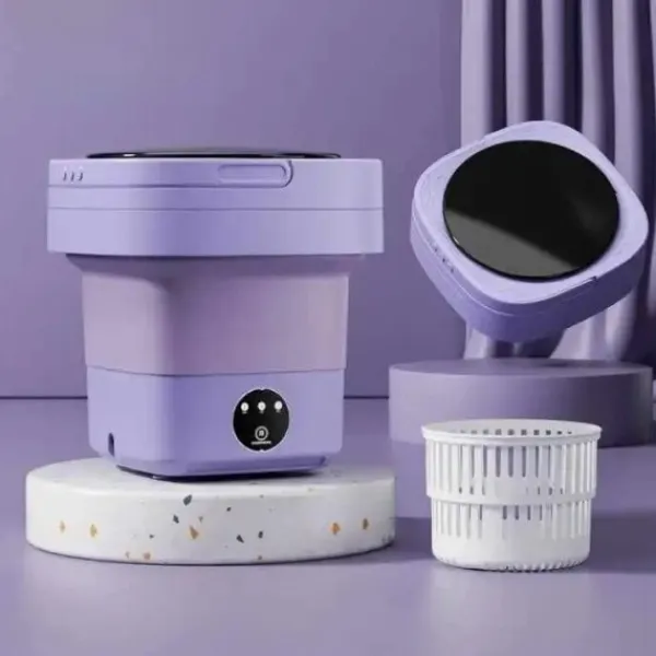 Hommy Tvättmaskiner-Bärbar mini vikbar tvättmaskin för rengöring underkläder