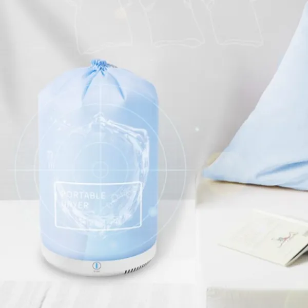 Torktumlare-Bärbar torkpåse för hushållskläder, minivikbar elektrisk torkmaskin för resor CN 220V