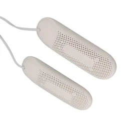 Torktumlare-Bärbar torktumlare för hushåll Vinter studenthem Stövelskor Torktumlare Värmare Eliminera dålig lukt Lila Ljus Timing Style EU-kontakt 220‑240V