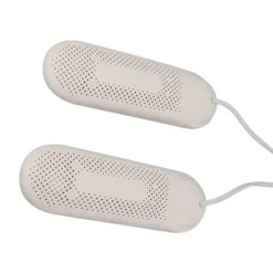 Torktumlare-Bärbar torktumlare för hushåll Vinter studenthem Stövelskor Torktumlare Värmare Eliminera dålig lukt Lila Ljus Timing Style EU-kontakt 220‑240V