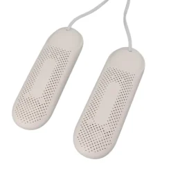 Torktumlare-Bärbar torktumlare för hushåll Vinter studenthem Stövelskor Torktumlare Värmare Eliminera dålig lukt Lila Ljus Timing Style EU-kontakt 220‑240V