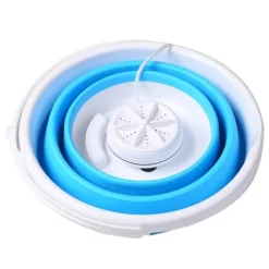 Hommy Tvättmaskiner-Bärbar tvätt maskin mini vikbar tvätt maskin ultraljud rengöring