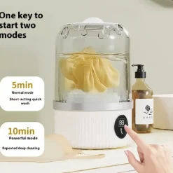 Tvättmaskiner-Bärbar Tvättmaskin - Trådlös - Uppladdningsbar - För Delikata Underkläder - Kompakt
