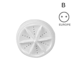 LBSS Tvättmaskiner-Bärbar tvättmaskin Mini Turbo USB driven Tar bort smutstvättmaskin Tvättmaskin för resor hem Type B