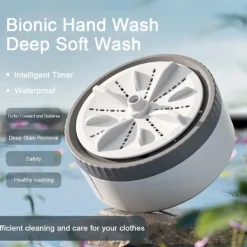 FMYSJ Tvättmaskiner-Bärbar tvättmaskin Resa Hem Mini Tvättmaskin För Strumpor Underkläder Tvätten Hushållstvättmaskin, a (FMY)