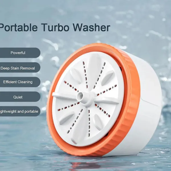 FMYSJ Tvättmaskiner-Bärbar tvättmaskin Resa Hem Mini Tvättmaskin För Strumpor Underkläder Tvätten Hushållstvättmaskin, a (FMY)